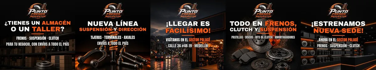 Creativos para redes de Punto Frenos ZG